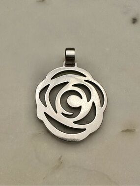 TOUS Floral Sterling Silver Pendant